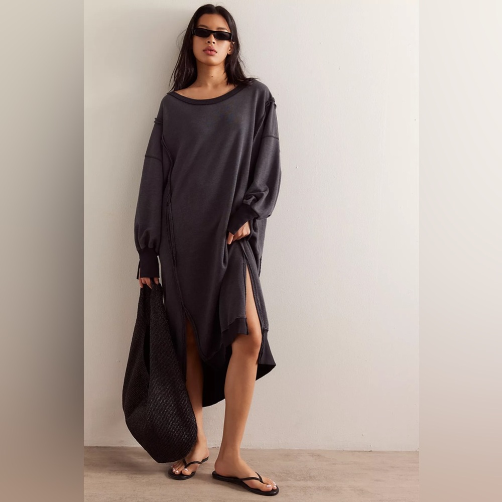 NWT Free People Camden Maxi sweatshirt